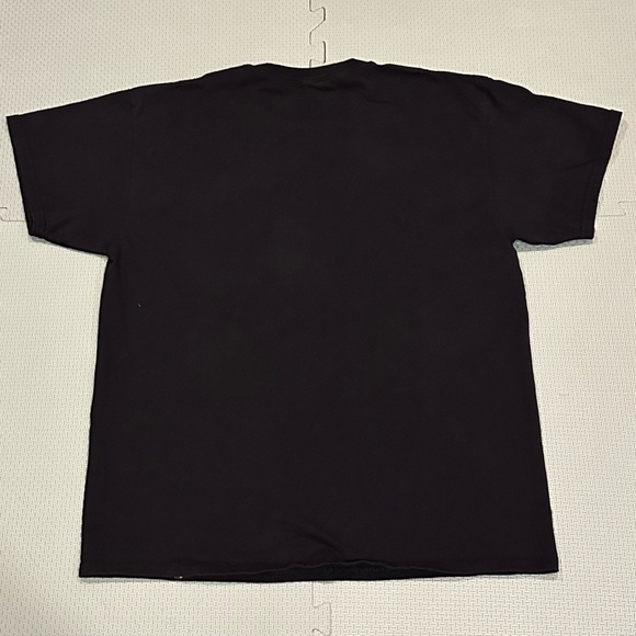 The Rolling Stones Lips and Tongue Embroidered Logo Tee Shirt Size Large - Picture 3 of 4